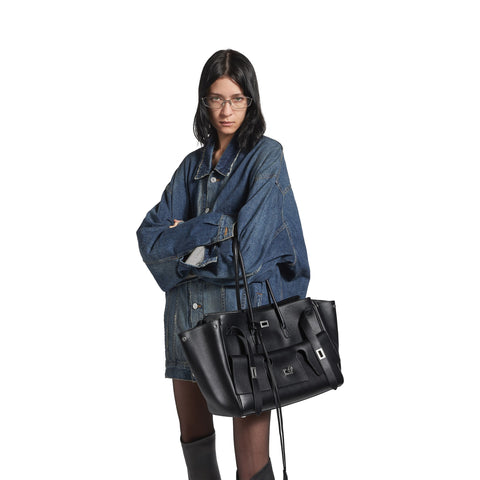 【超・ご優待セールを開催致します！】BALENCIAGA （バレンシアガ ）Bel Air キャリーオールバッグ ミディアム で